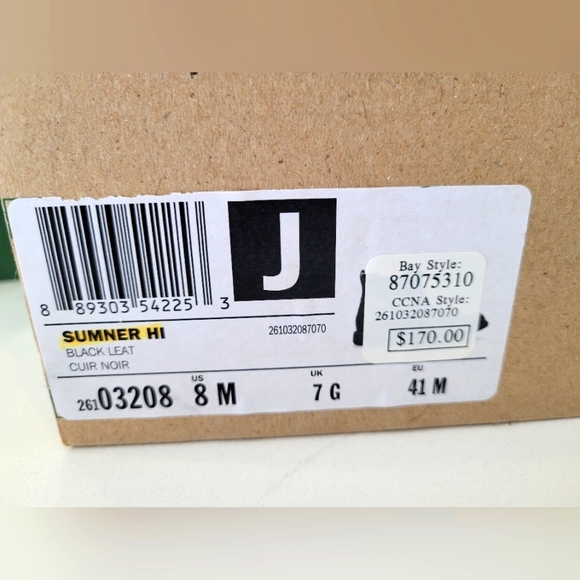 Clarks Leather Lug Sole Chelsea Boots - Picture 10 of 11